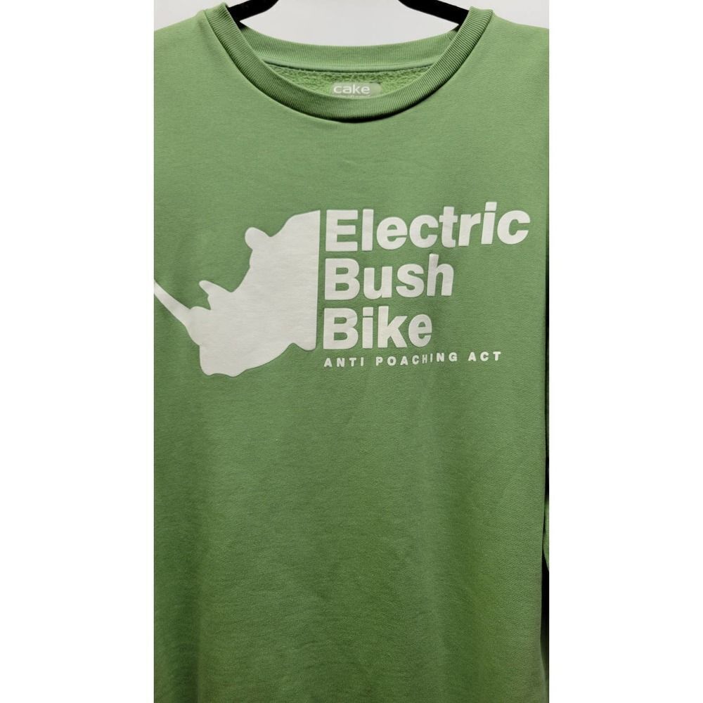 CAKE Anti poaching sweatshirt Green Medium - Picture 2 of 7